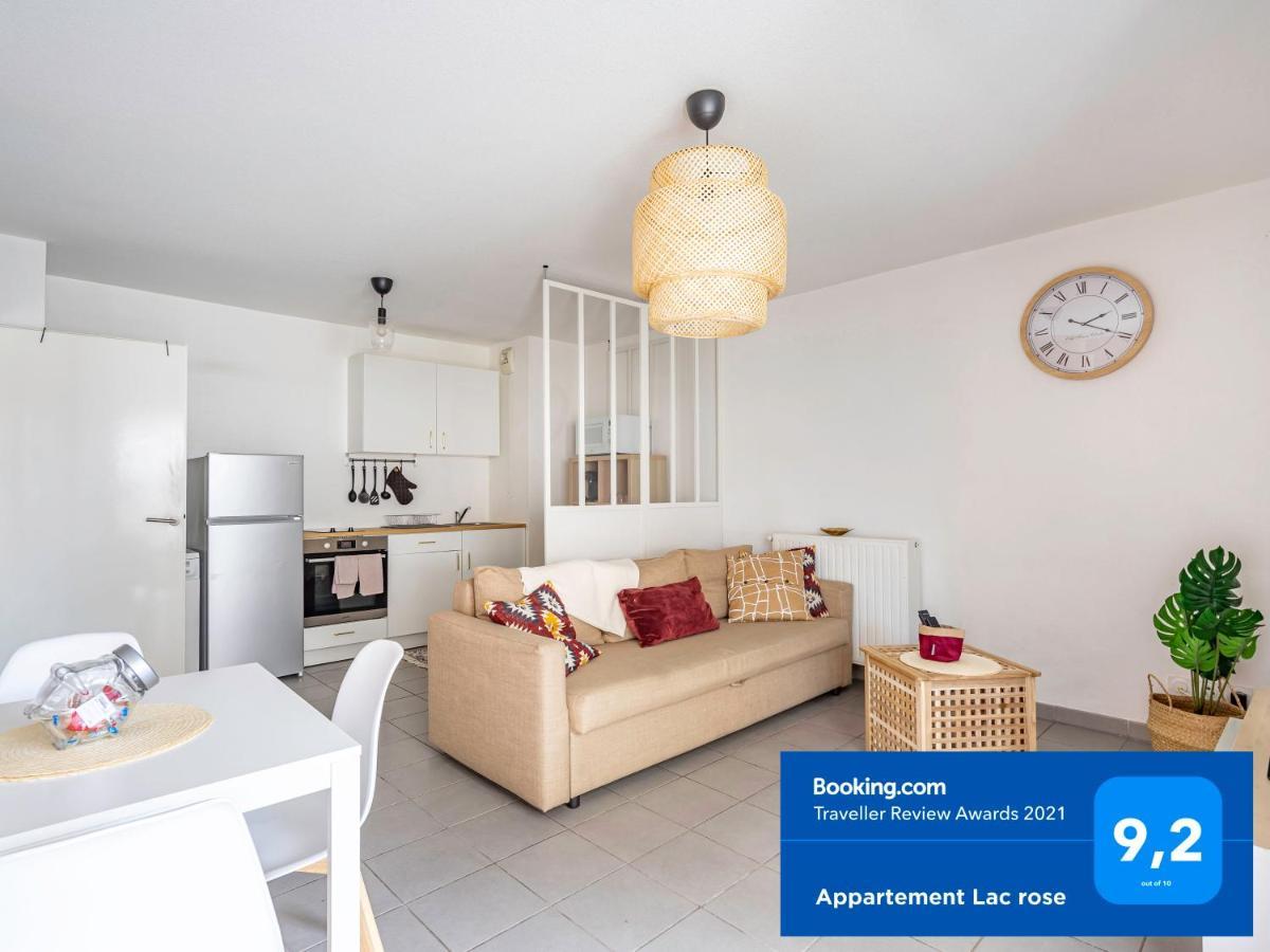 Appartement Lac rose - Parking, Métro, jusqu'à 4 personnes Marselha Exterior foto
