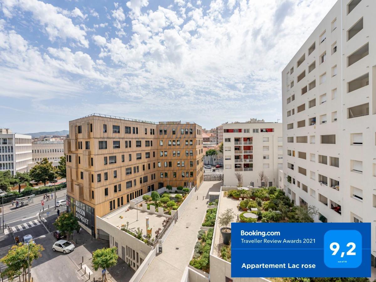 Appartement Lac rose - Parking, Métro, jusqu'à 4 personnes Marselha Exterior foto