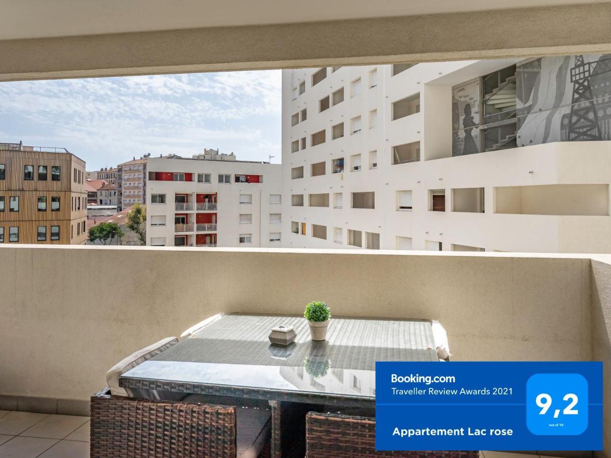 Appartement Lac rose - Parking, Métro, jusqu'à 4 personnes Marselha Exterior foto
