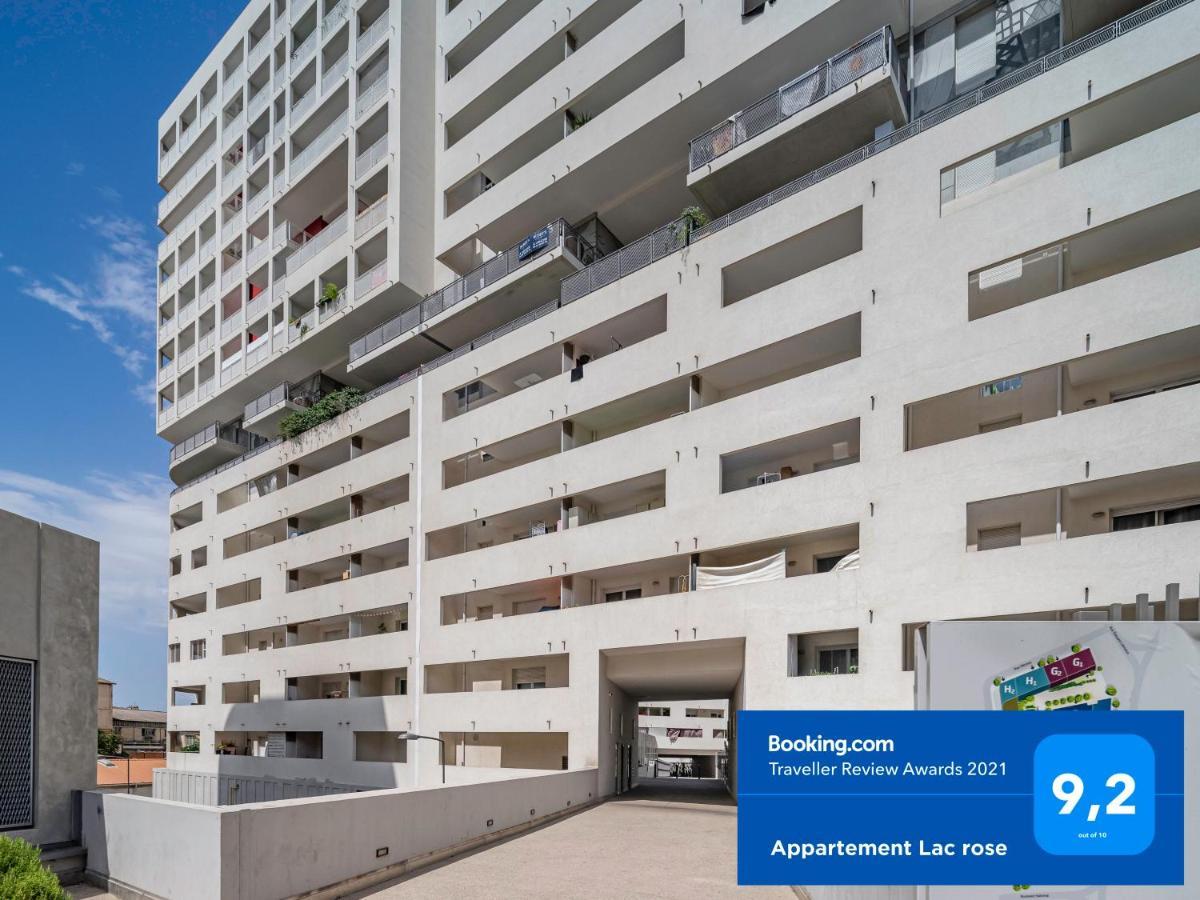 Appartement Lac rose - Parking, Métro, jusqu'à 4 personnes Marselha Exterior foto