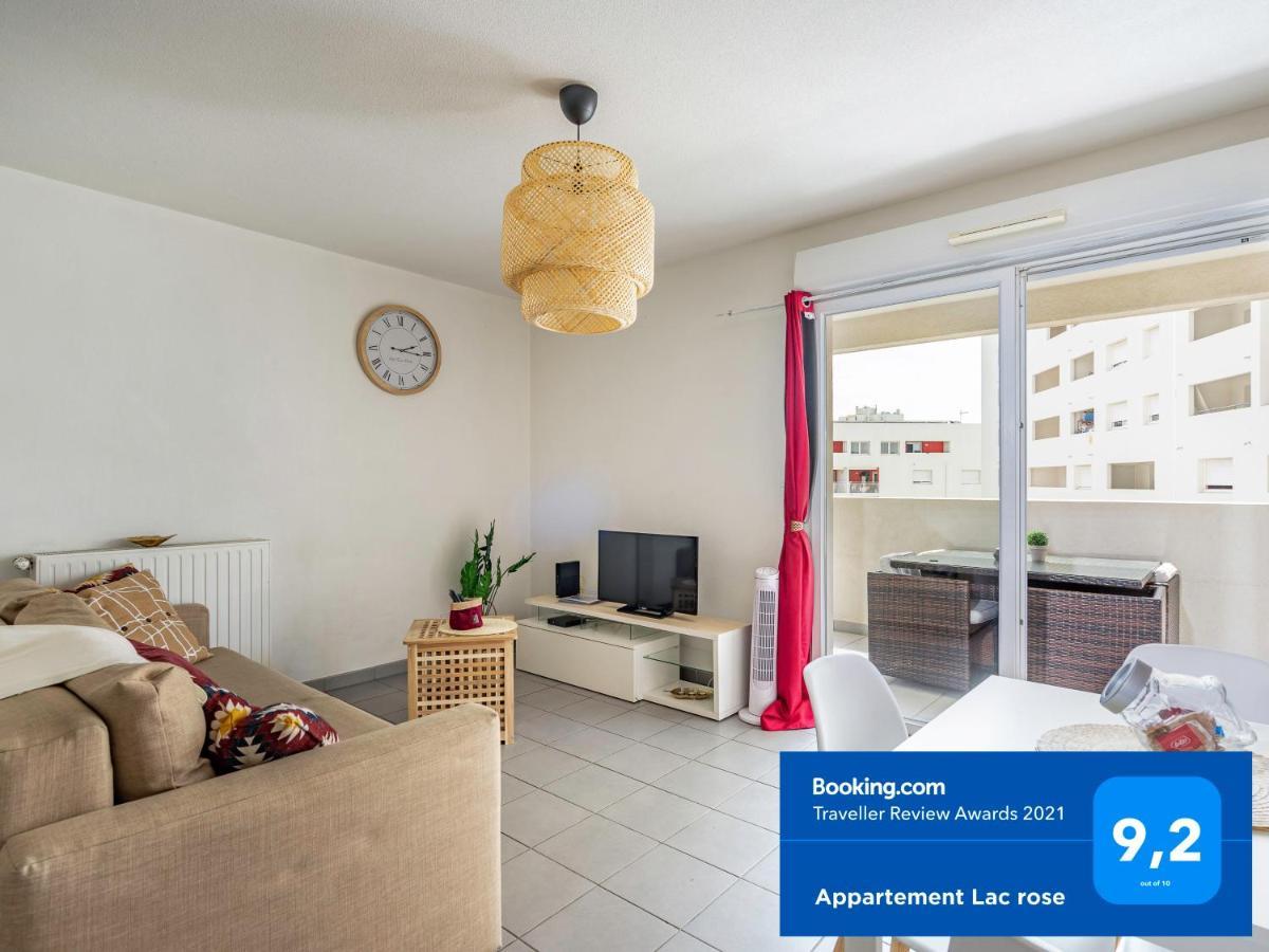 Appartement Lac rose - Parking, Métro, jusqu'à 4 personnes Marselha Exterior foto